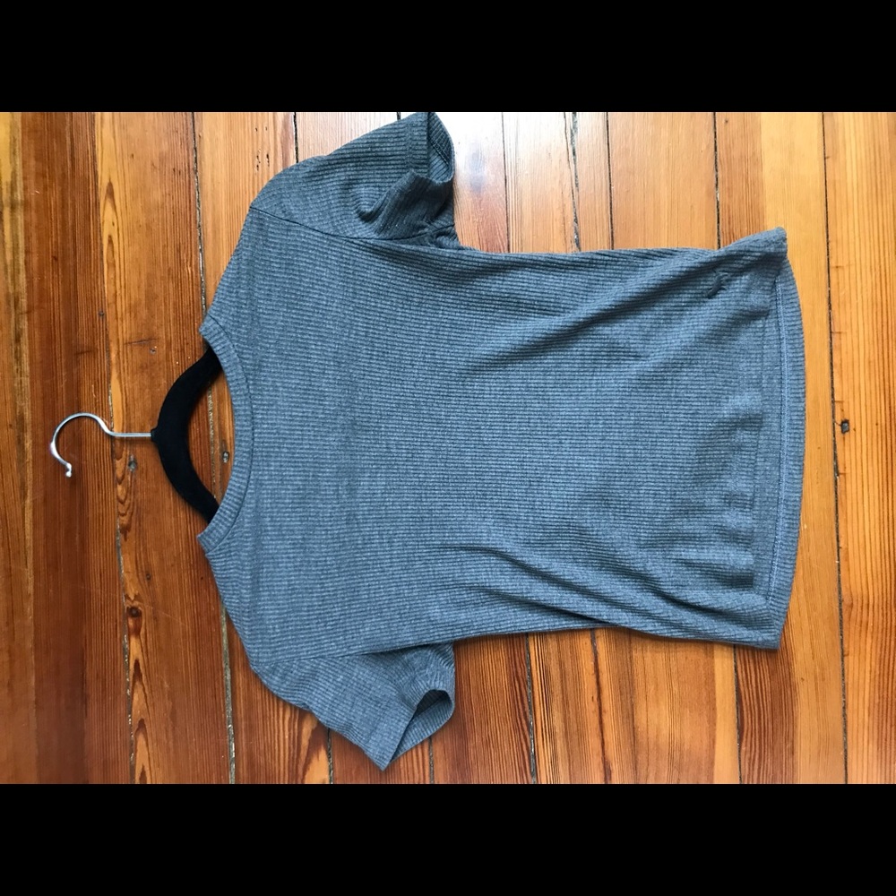 Grey t-shirt!